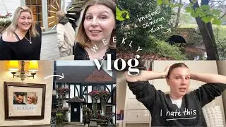 Visiting The Holiday Movie Location & Doing Something I Hate / WEEKLY VLOG + Weekend in Shere