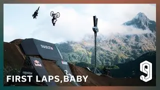 FIRST LAPS, BABY!