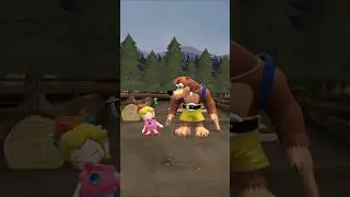 Baby Peach and the Bear