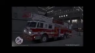 GTA IV FDLC Fire Fighter Mod (Ladder 33 PGFD)