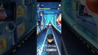 minion Rush boss vector full game play  