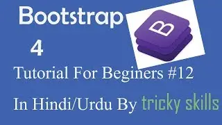Bootstrap 4 Tutorial in Hindi Part 12:Pagination in Bootstrap in Hindi/urdu by tricky skills