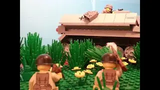 Lego WW2 Saving Private Ryan : Halftrack