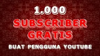 Free SUBSCRIBER for Beginners || Stop by