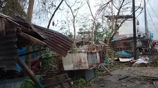 SUPER TYPHOON ODETTE at Basak Agus-Gisi Road to Grandmall Basak