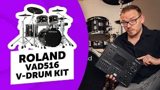 Game Changer? Roland VAD516 V-Drum Kit Full Review & Sound Demo