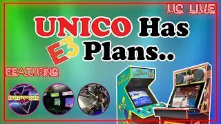 🔴 UC LIVE Fake (?) Simpons Cabinet, UNICO's Secret E3 Plans and that iiRcade Retromania Cabinet!