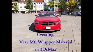 Vray Mtl Wrapper Material in 3Ds Max 2021