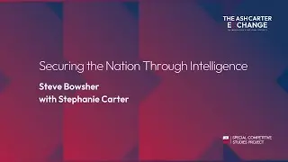 Securing the Nation Through Intelligence