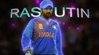 MS Dhoni EDIT- Rasputin(Boney M.)