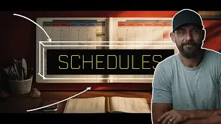 Cinematography Tip - Do You Even Schedule Bro???