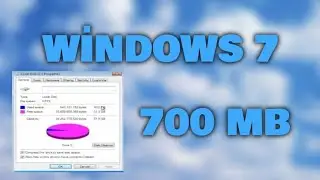 Windows 7 700 MB?