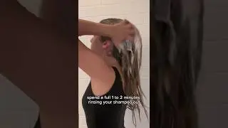 How to ACTUALLY wash your hair (the right way!!) #trichologist #hairwash #hairwashday #shorts