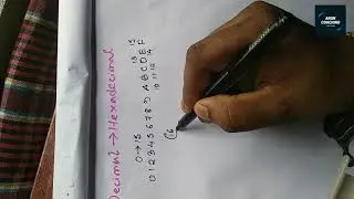 DECIMAL TO HEXADECIMAL | NUMBER SYSTEM | JELET | ARUN PAUL.