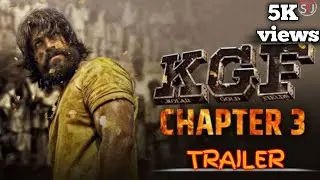 KGF Chapter 3 Trailer|Hindi|Yash|Sanjay Dutt|Raveena Tandon|Srinidhi|Prashanth Neel|Concept Trailer.