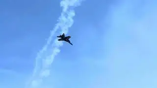 U.S. Navy Blue Angels Sneak Pass at the 2024 Jones Beach Airshow (Friday)