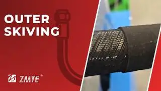 ZMTE utilizes advanced equipment to ensure the skive of outer cover in hose assemblies is ...