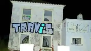 Trip to Abandoned school w/ graffiti @ night Algarve Portugal TraviS BiznO scary creepy - CREATIVE -