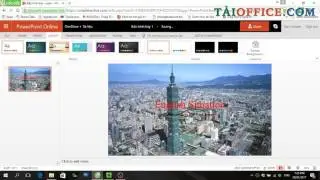 Hướng dẫn dùng Powerpoint Online