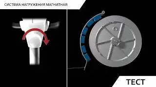 Магнитная система нагружения с ручной регулировкой