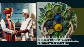 How to Get the Perfect Consistency -Pulveriser for Indigo, Henna, Moringa, and Tobacco Leaf Grinding