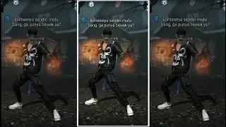 PRESET FF SOLO || KAMU NANYA, YAUDAH BIAR KU KASIH TAU YA ✨