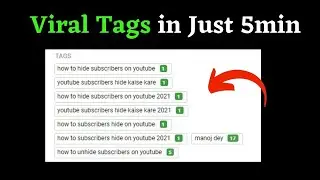How To Find Best Tags for Youtube Videos | How To Find Youtube Tags