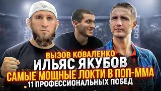 Ильяс Якубов - самые опасные локти в поп-ММА 🗡