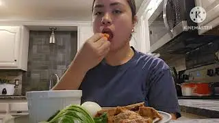 NO RICE MUKBANG 🔥 LOW CARB DIET