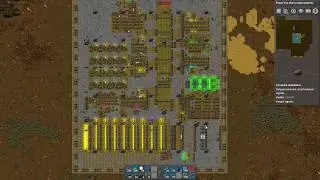 8-Bit PC in Factorio Churning Away Fibonacci Numbers