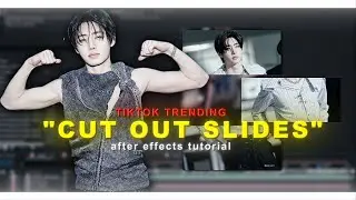 TikTok Trending Cut Out Slides Tutorial |“Eu tô fazendo uma magia” Edit Tutorial on After Effects