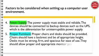 Computer Science Lesson 53: The Computer User Environment