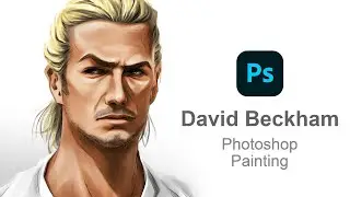 [Photoshop Painting] 데이비드 베컴 포토샵페인팅 