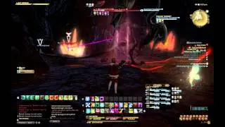 FF14 ARR - Dzemael Darkhold Batraal Fight:  Scholar Healing