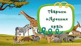Заняття "Тварини південних країн"