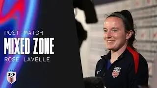 POST-MATCH MIXED ZONE: Rose Lavelle | USWNT vs. Korea Republic | June 4, 2024