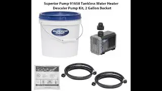 Superior Pump 91658 Tankless Water Heater Pump Kit,  What's in the Box?