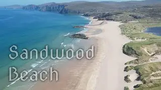 The best beach of mainland Scotland: Sandwood Beach - Sutherland | 4K | DJI Mini 3 Pro and GoPro12