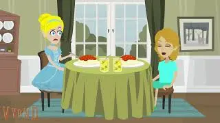 Not Cinderella Misbehaves during dinner / Grounded