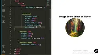 Create a Stunning Image Zoom Hover Effect| just HTML & CSS in 2 Minutes🔥