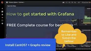 #1 Grafana Monitoring | FREE Beginner course | Install CentOS 7.X