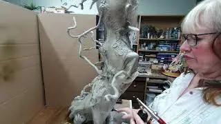 Airbrushing my lockdown art 
