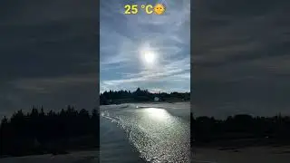Crystal Crescent Beach🏊‍♀️ September 4, 2022 summer Halifax Canada 😍💃🏼sunny 25 °C🌞
