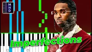 Pop Smoke - Imperfections (Piano Tutorial Easy)