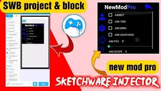 sketchware injector 2023 ,new mod pro SWB project,how to make mod menu,full tuturial,#sketchware