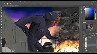 Dibujando una invasión de demonios