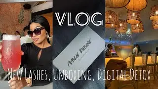 VLOG: I WENT ON A DIGITAL DETOX| NEW TOTE BAG 😍|  MOVIE DATE 🥹