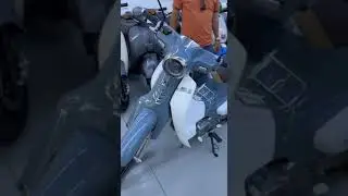 Anh trai chốt Xe Cub 50cc 83 Vvip Detech mừng con trai đỗ vào lớp 10