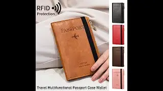Travel Multifunctional Passport Case Wallet