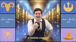 Ádám's Bday 2021 - Never Had A Friend Like Me (Aladdin) | TOPIC STUDIOS